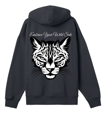 Mens Embrace Your Wild Side Oversized Hoodie