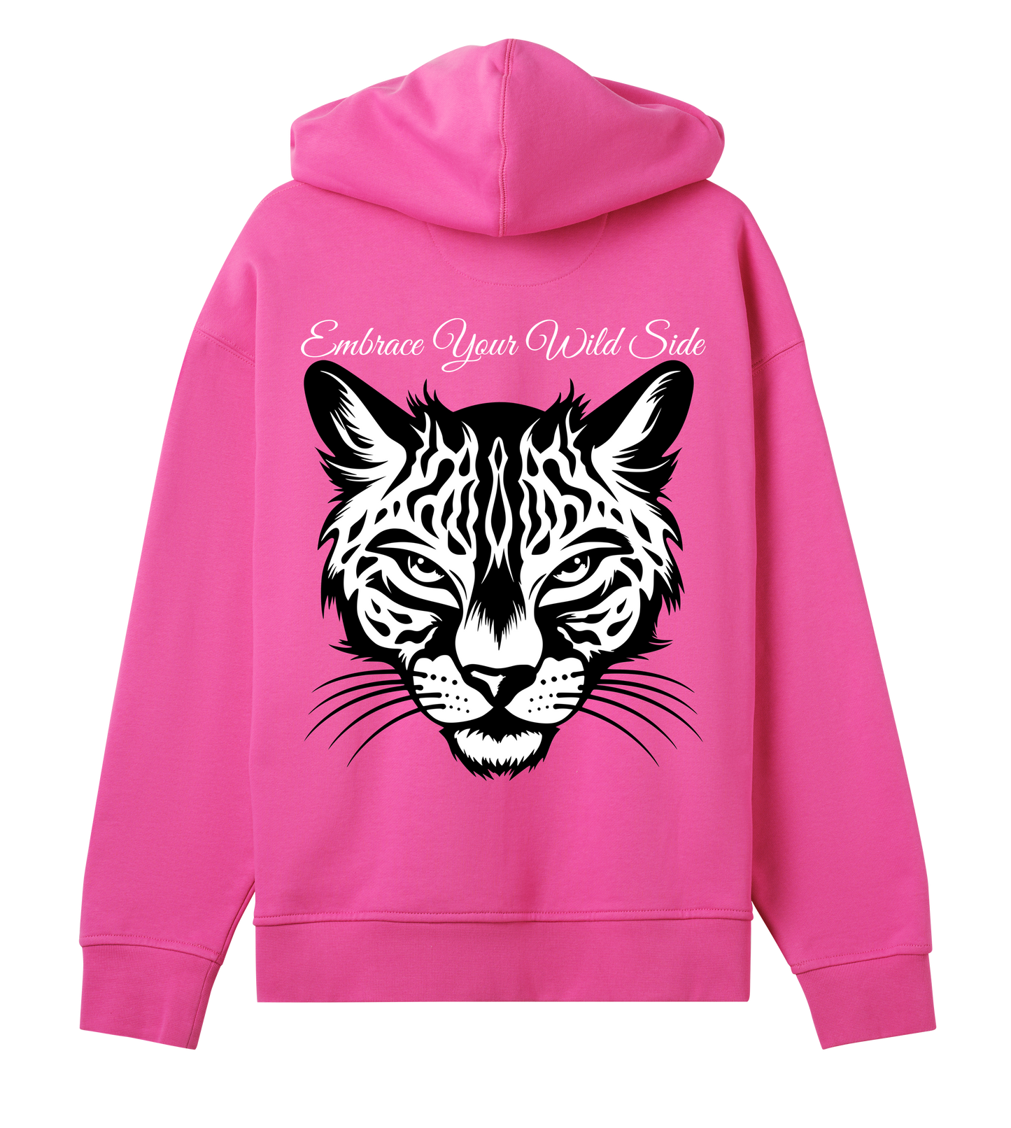 Womens Embrace Your Wild Side Oversized Hoodie