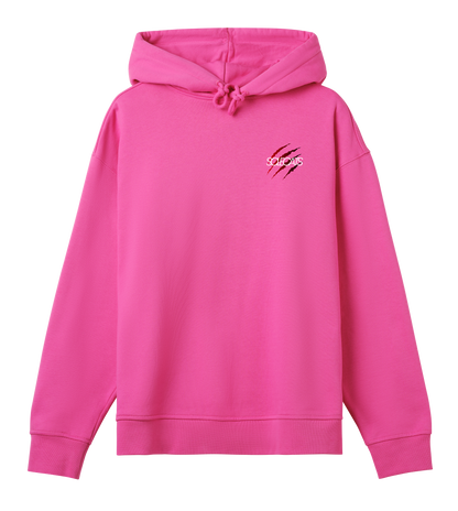 Womens Claw Scratch Oversized Hoodie