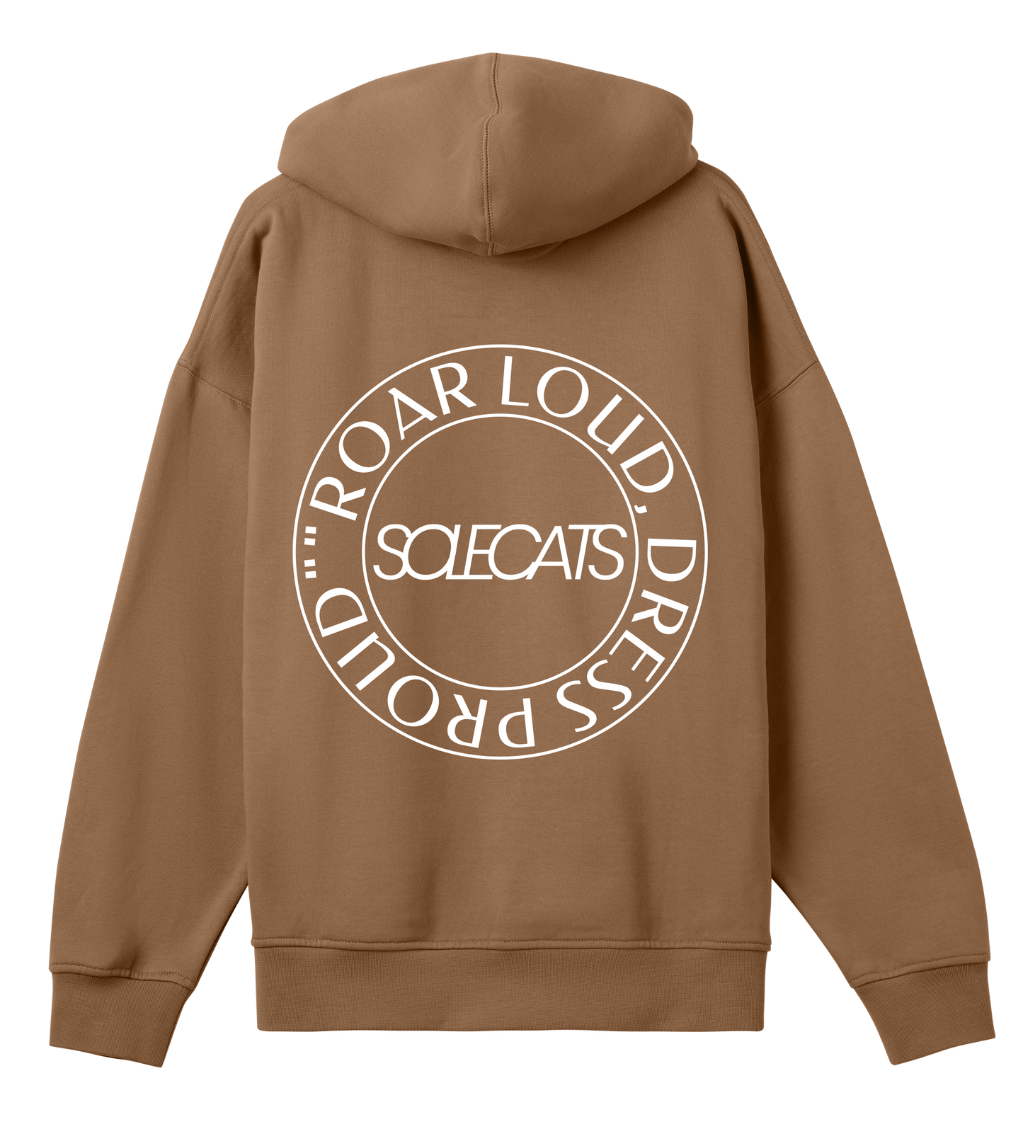 Mens Roar Loud Dress Proud Oversized Hoodie