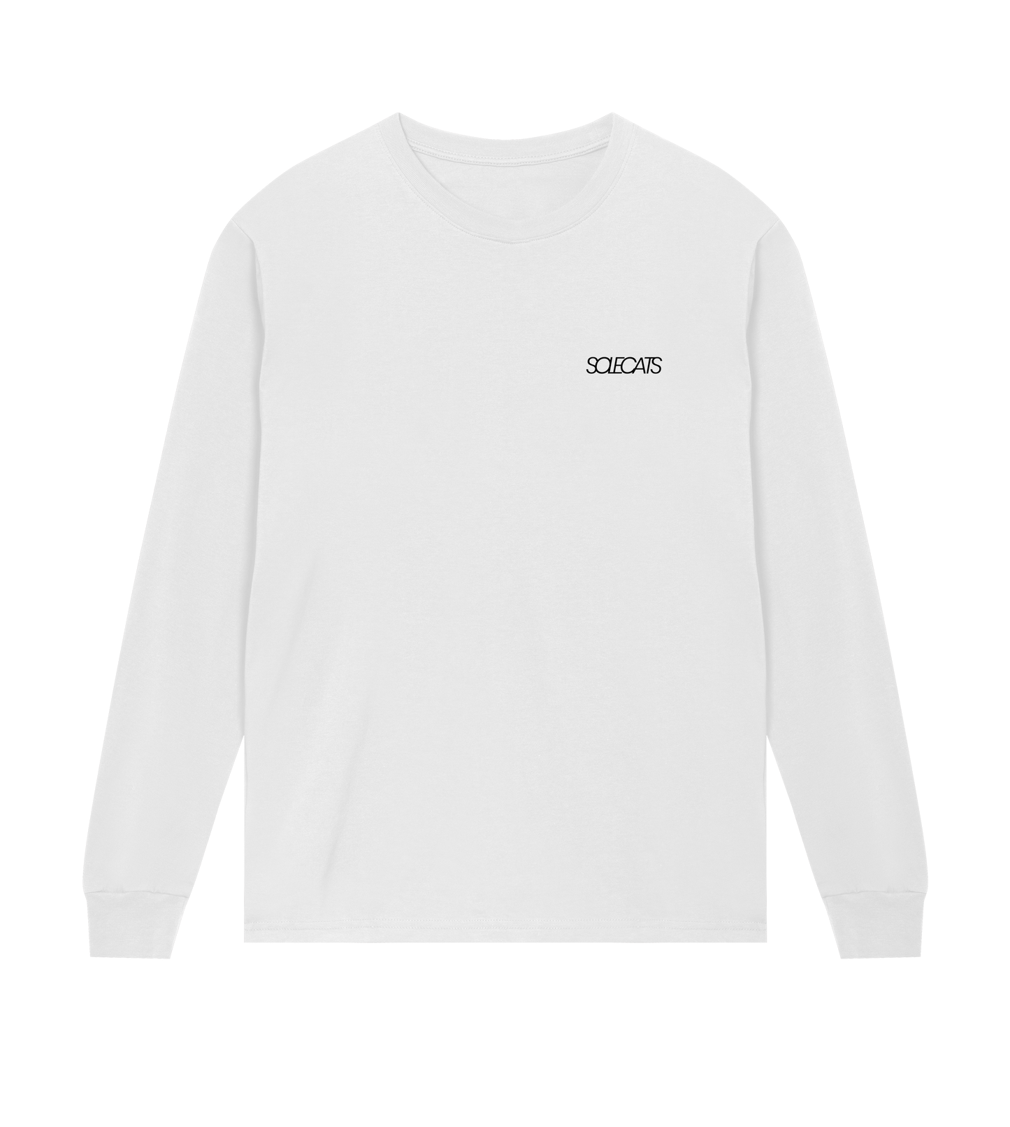 Mens Essential Script Logo Long Sleeve Tee