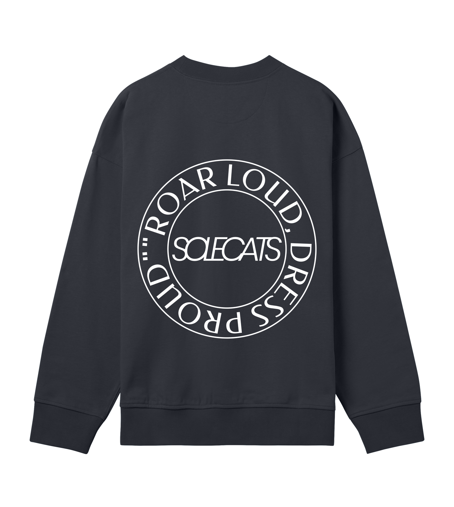 Mens Roar Loud Dress Proud Oversized Sweatshirt