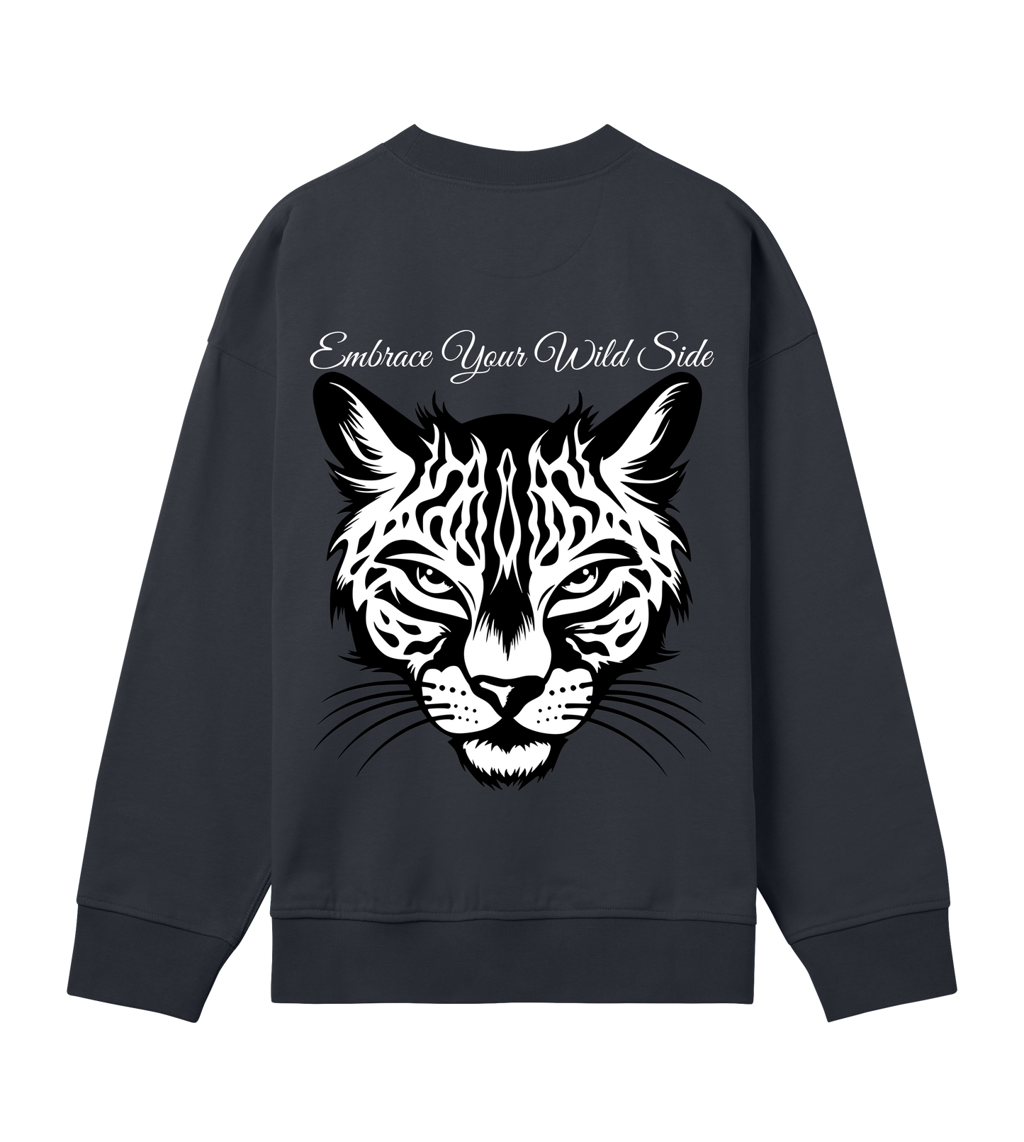 Mens Embrace Your Wild Side Oversized Sweatshirt