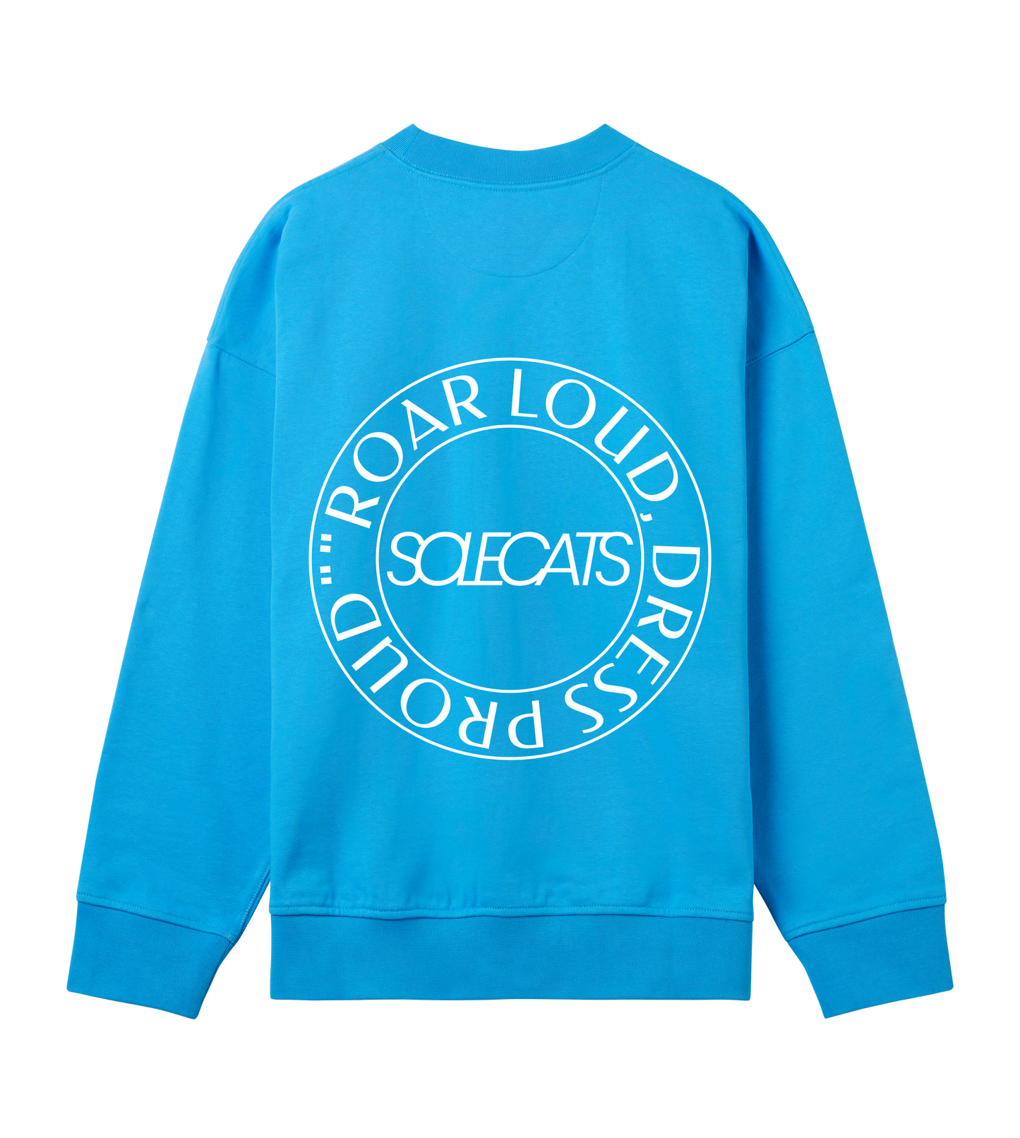 Mens Roar Loud Dress Proud Oversized Sweatshirt