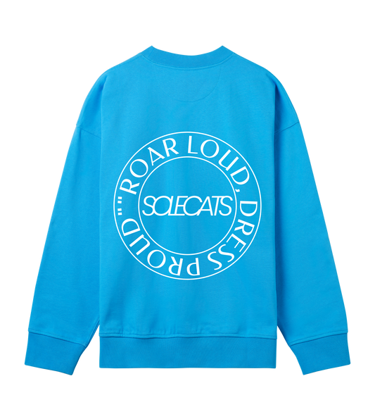 Mens Roar Loud Dress Proud Oversized Sweatshirt