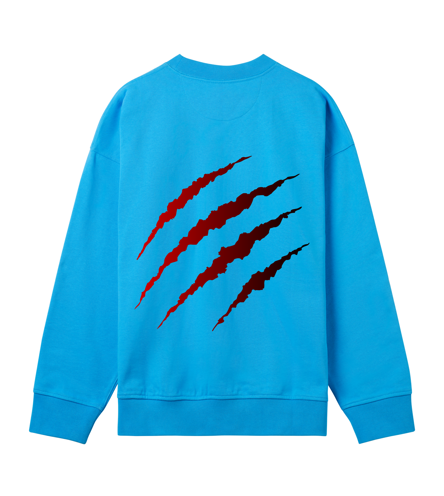 Mens Claw Scratch Oversized Sweatshirt