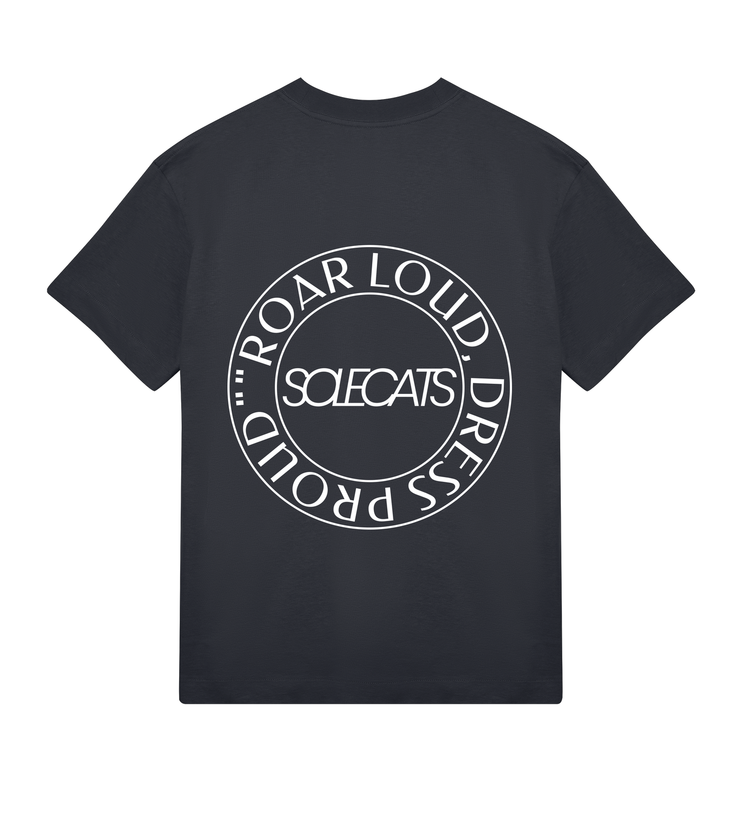 Mens Roar Loud Dress Proud Oversized Tee