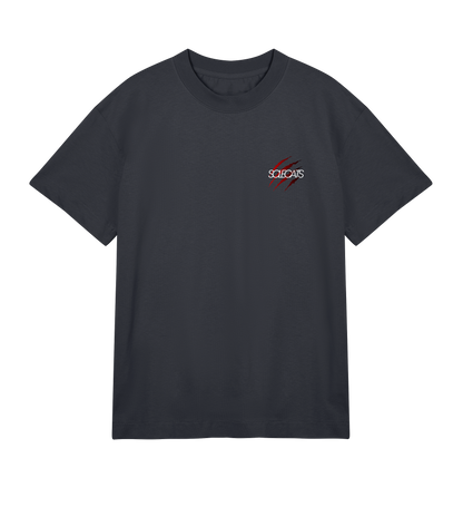 Mens Claw Scratch Oversized Tee
