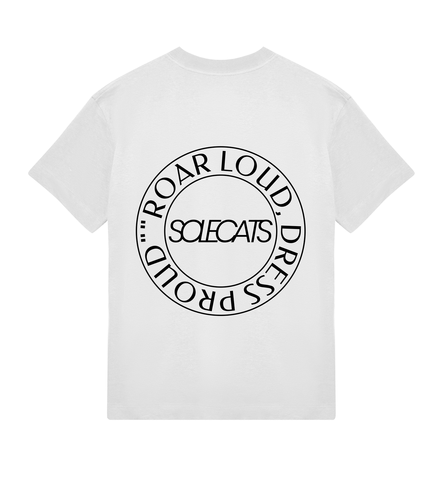 Mens Roar Loud Dress Proud Oversized Tee