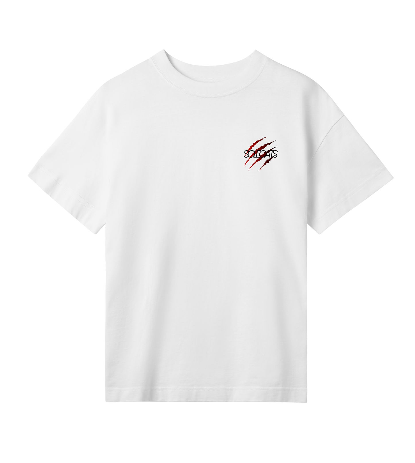 Womens Claw Scratch Oversized Tee