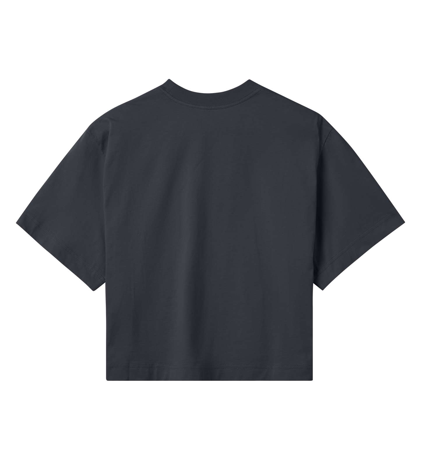 Womens Essential Script Logo Crop Top