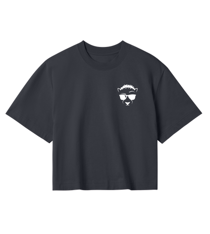 Womens Essential Cool Cat Crop Top