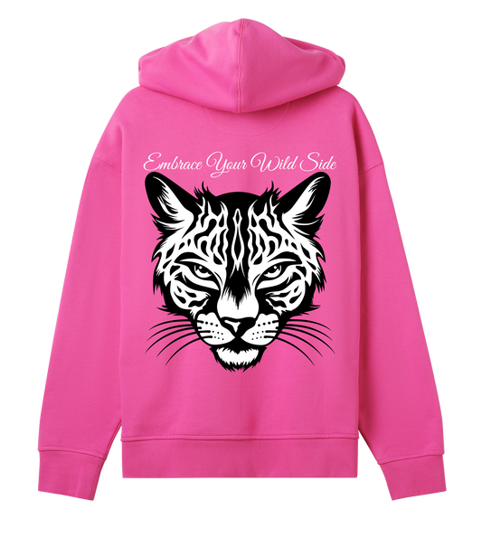 Womens Embrace Your Wild Side Oversized Hoodie