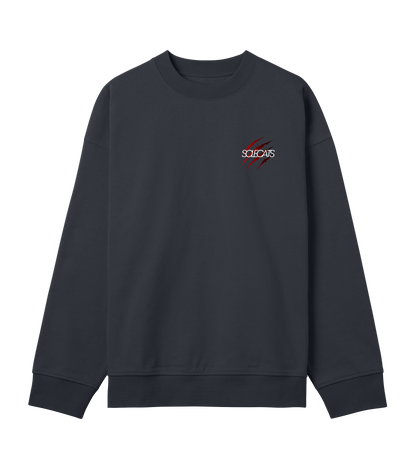 Mens Claw Scratch Oversized Sweatshirt