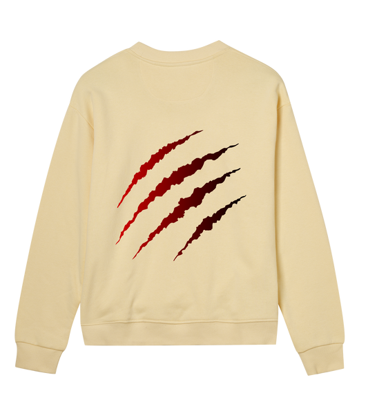 Womens Claw Scratch Sweatshirt