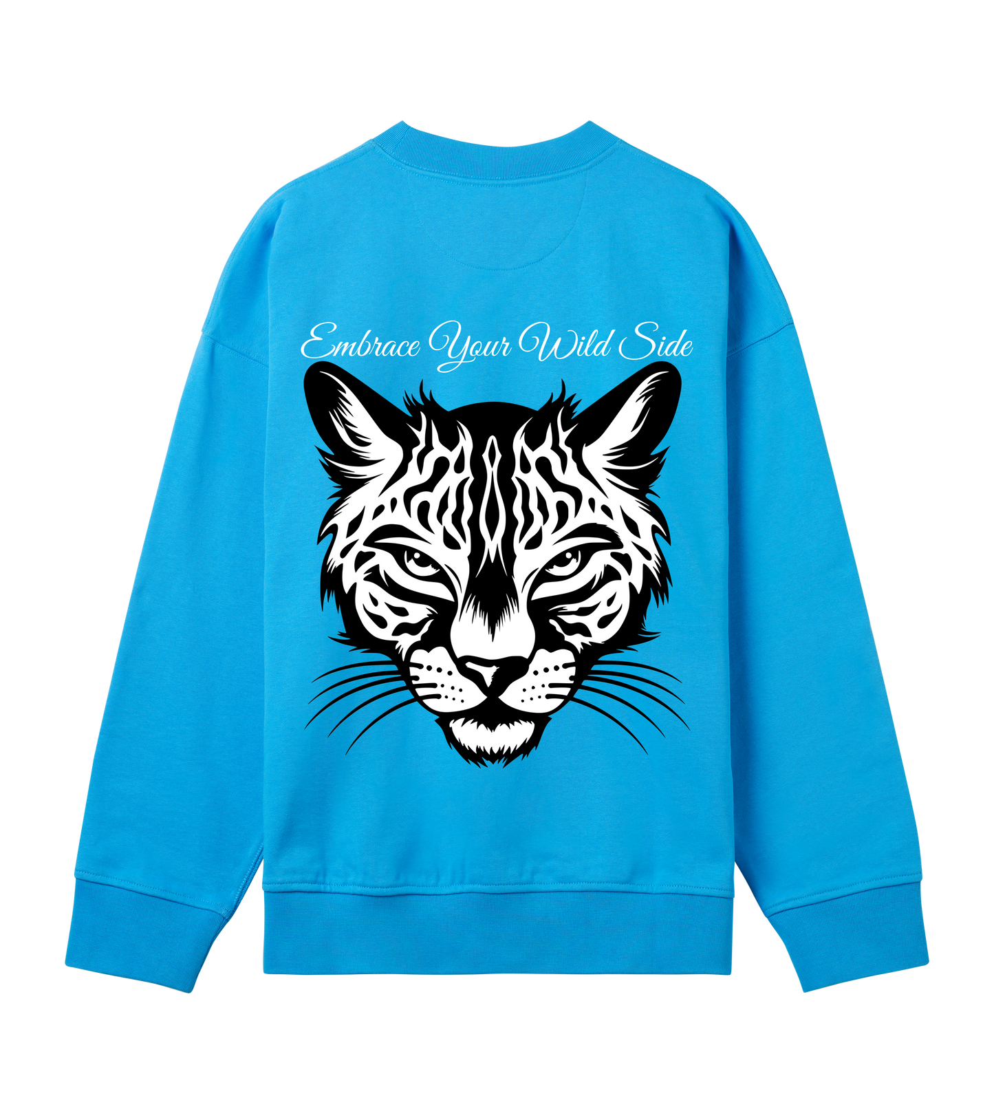 Mens Embrace Your Wild Side Oversized Sweatshirt