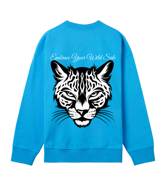 Mens Embrace Your Wild Side Oversized Sweatshirt