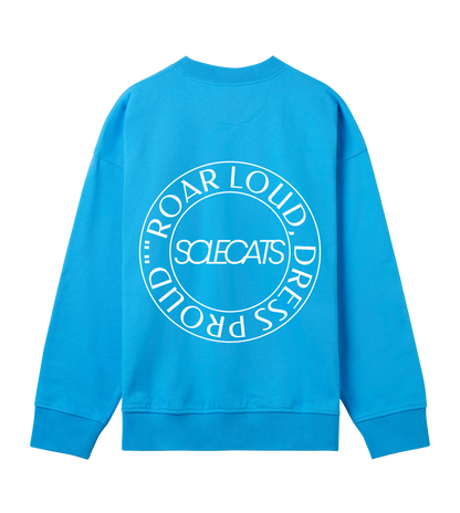 Mens Roar Loud Dress Proud Oversized Sweatshirt