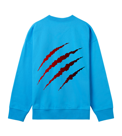 Mens Claw Scratch Oversized Sweatshirt