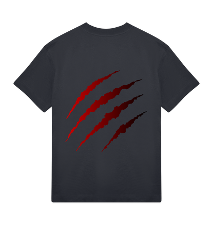 Mens Claw Scratch Oversized Tee