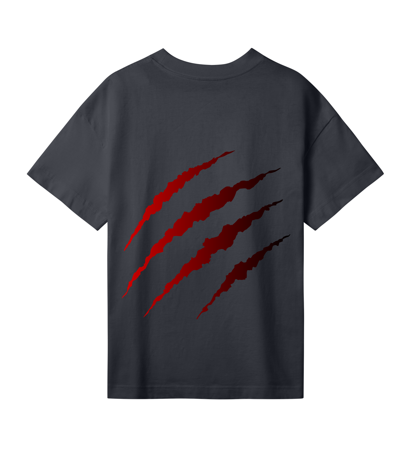 Womens Claw Scratch Oversized Tee