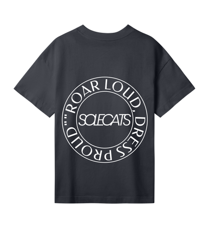 Womens Roar Loud Dress Proud Oversized Tee
