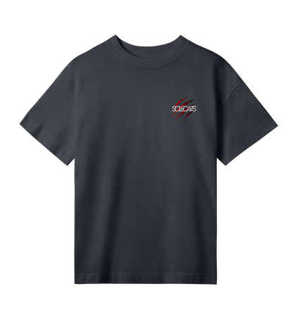 Womens Claw Scratch Oversized Tee